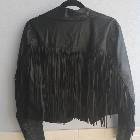 Pleather jacket from target - Picture 5 of 7